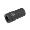 3/4-inch drive 21mm 6-point impact socket, black Cr-Mo alloy