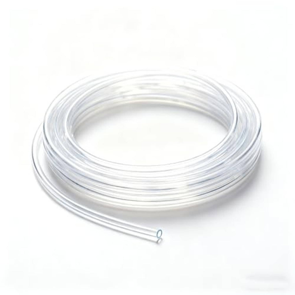 Transparent PVC tubing coil, clear flexible water tube with loose loop