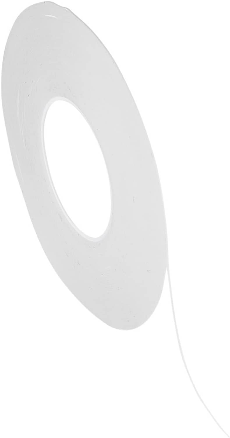 White matte graphic art tape roll with visible tape strand and outer rim