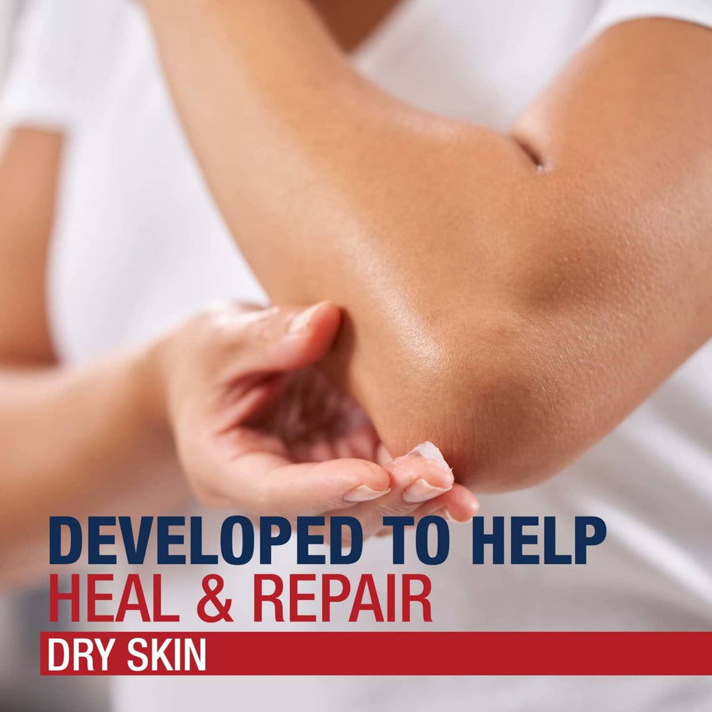 Aquaphor Healing Ointment applied to skin for dry skin—help heal & repair