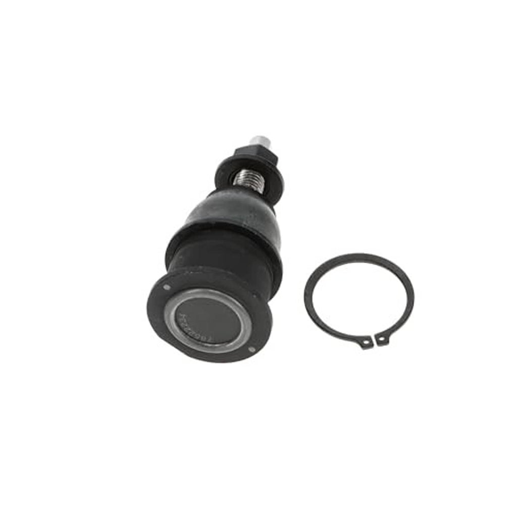 Front upper ball joint with black boot and round retaining gasket