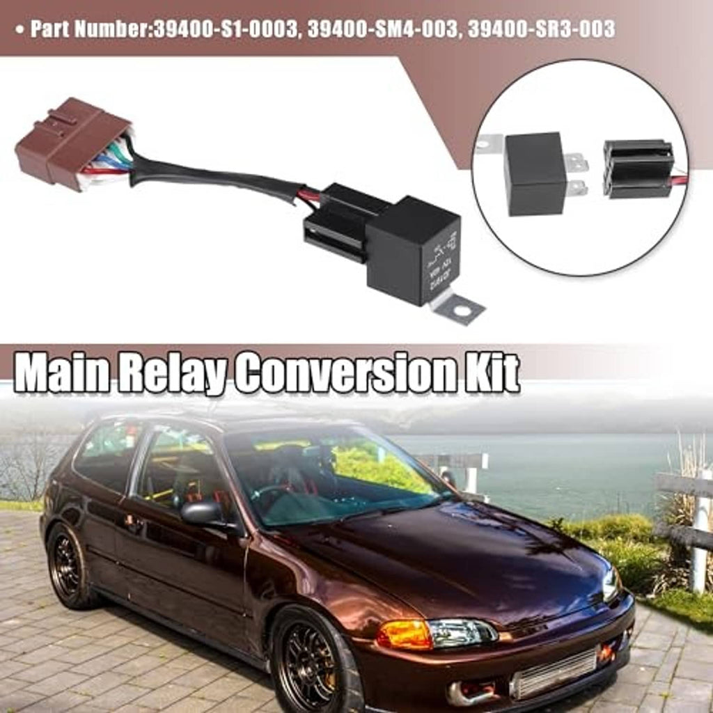 Main relay conversion kit showing wiring plug and black relay module