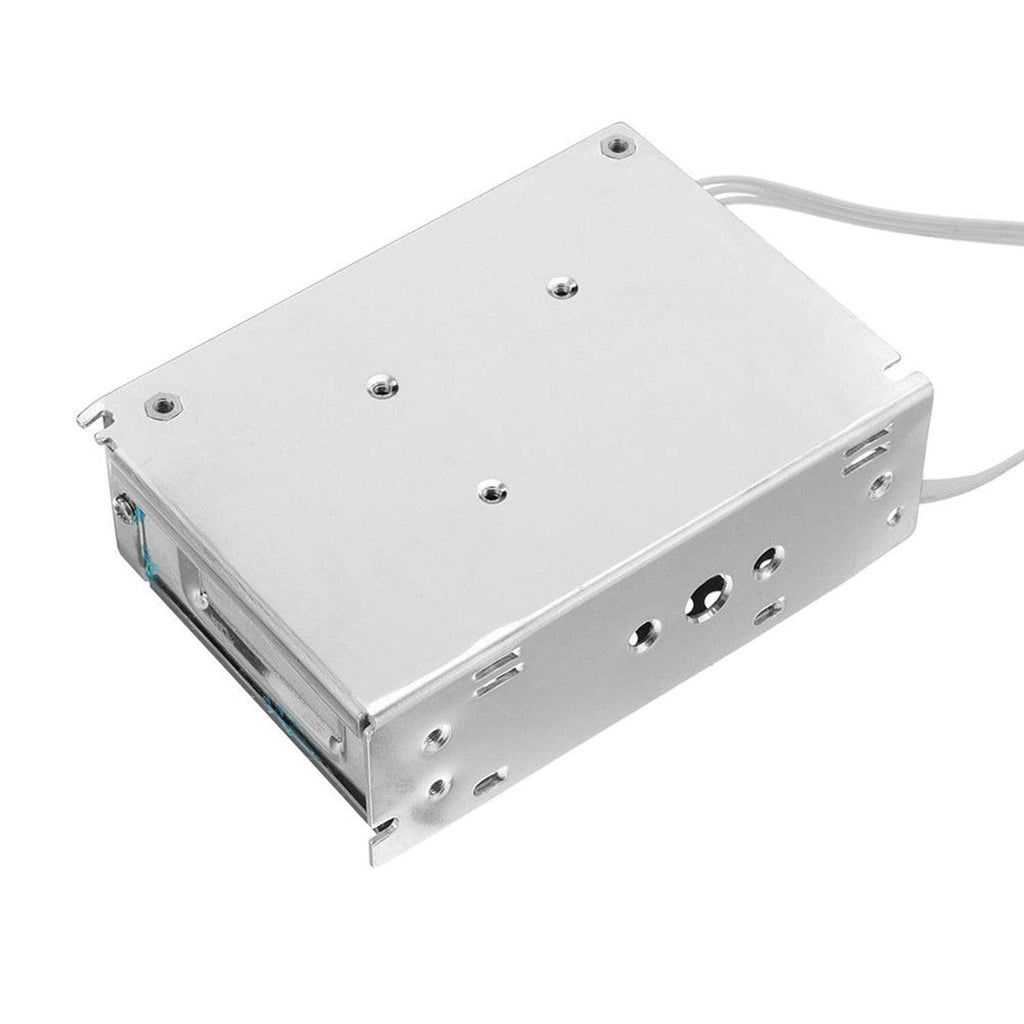 DC motor speed controller metal enclosure with mounting holes and side cable ports