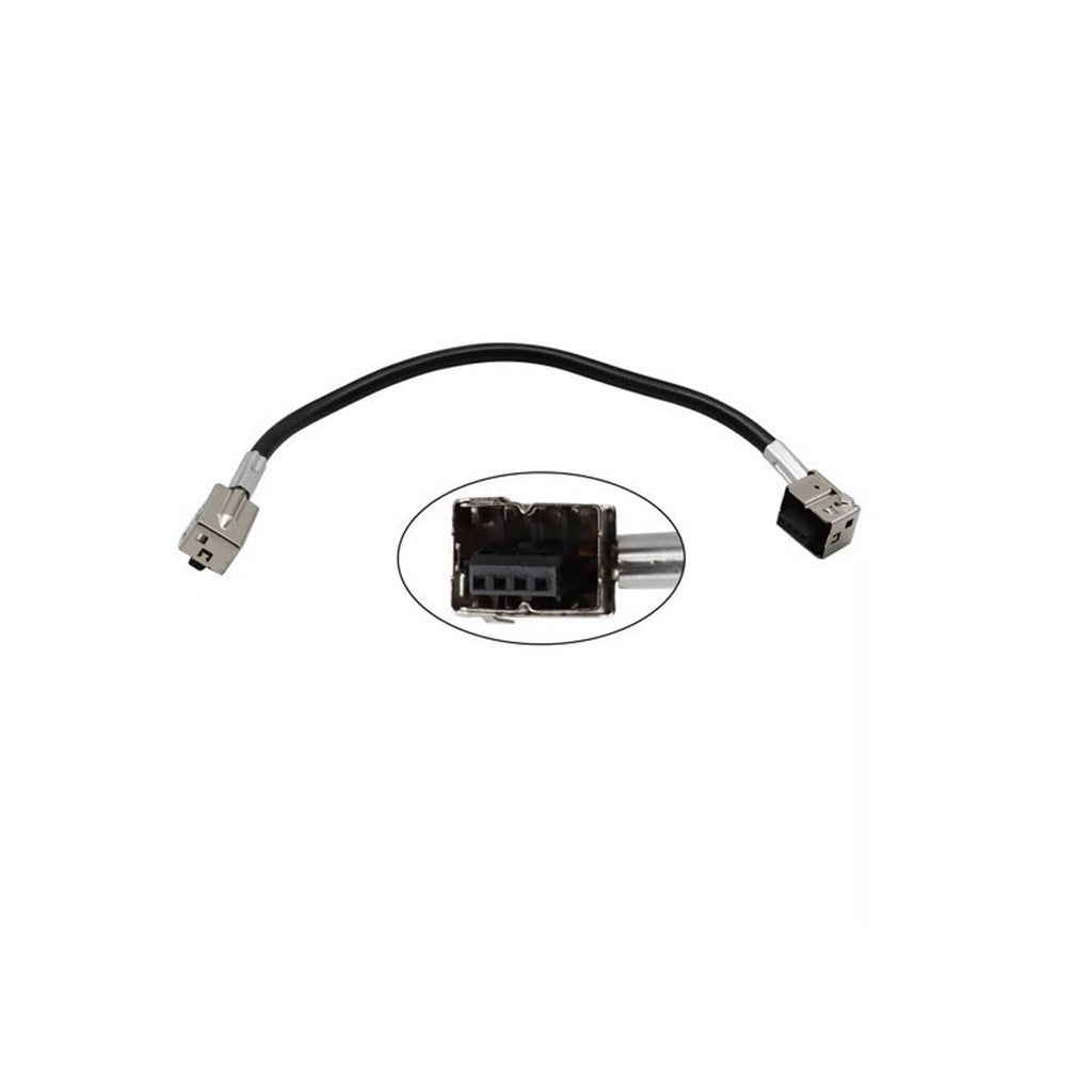 Xenon HID wiring harness with inline connector module and bulb sockets