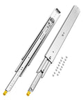 28 in heavy-duty soft-close drawer slide rails, full extension, ball bearing pair