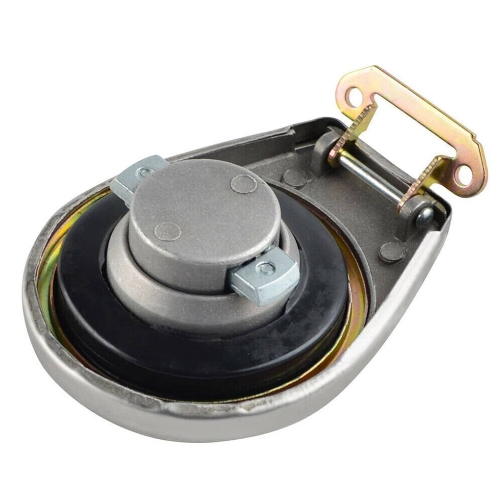 Fuel tank lock cap assembly with round lock cylinder and mounting bracket