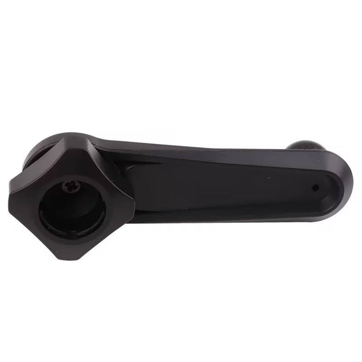 Black extension bracket with ball head phone cradle and mounting base