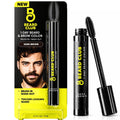 Temporary beard dye in Dark Brown with applicator brush and squeeze tube