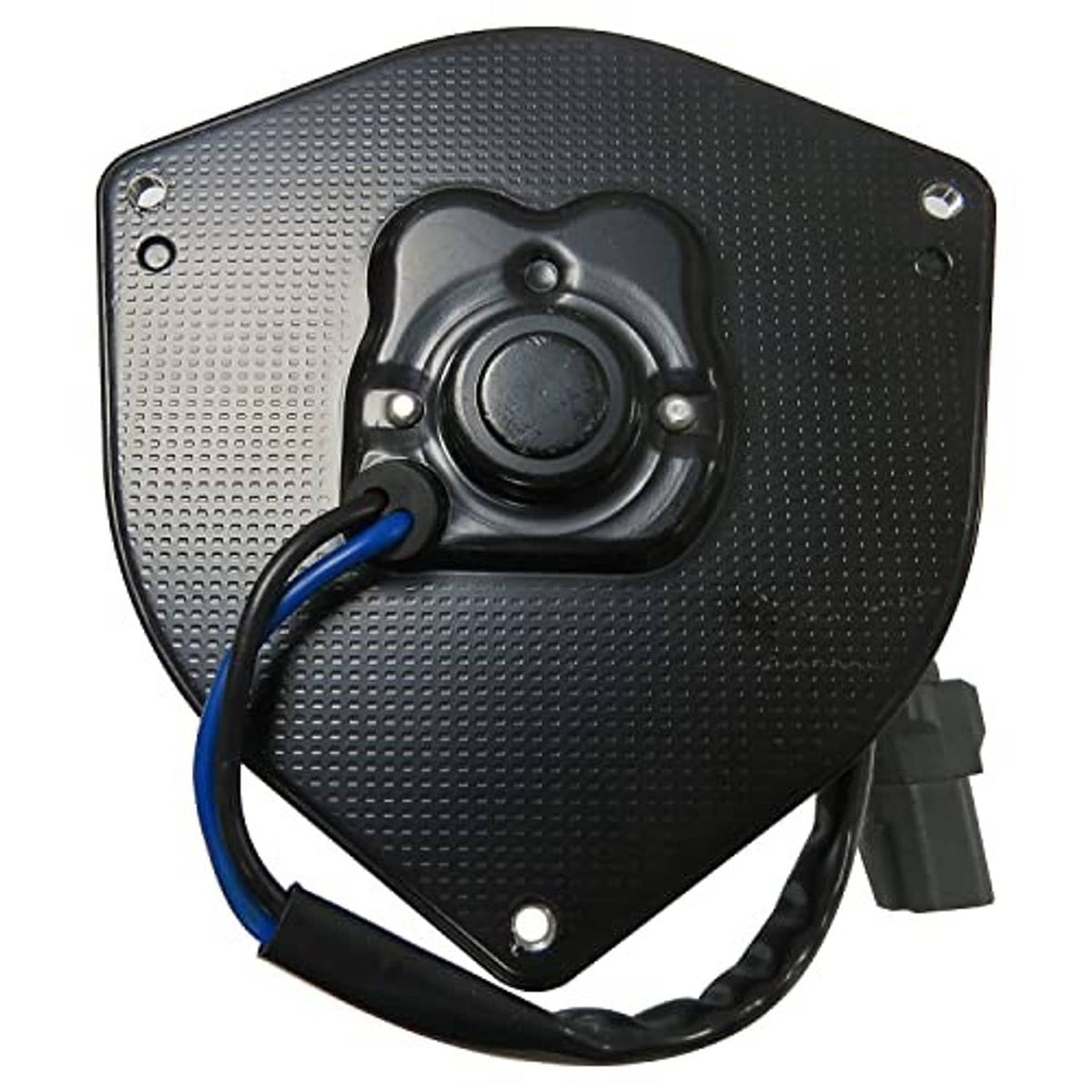Replacement cooling fan motor for Honda CR-V, black fan motor housing with wire connector