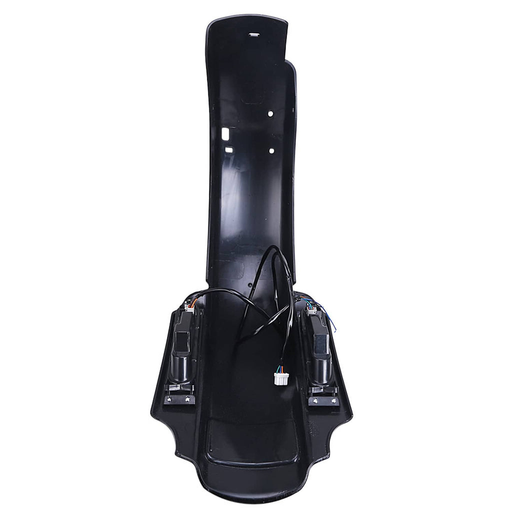 RivetOak CVO 4" Extended Rear Fender w/ LED + Wire Harness for 1993-2008 Harley Touring
