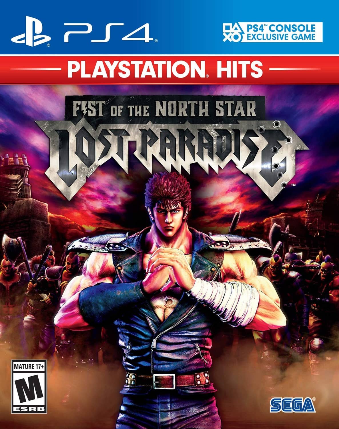 PS4 game case cover with martial-arts character and bold title graphic