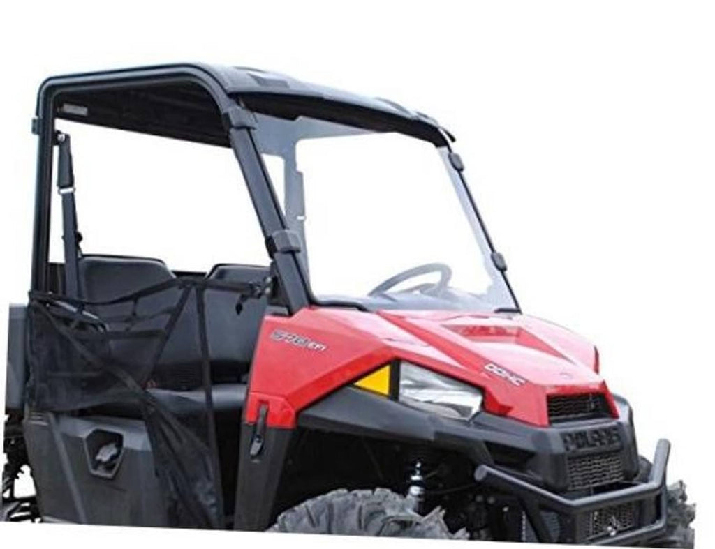 Clear full windshield with black frame for Ranger midsize cab