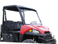 Clear full windshield with black frame for Ranger midsize cab