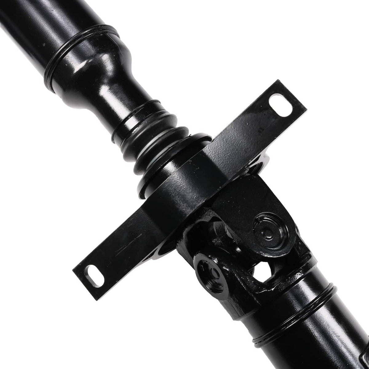 Propeller shaft coupling bracket and end yoke, black metal