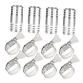 304 stainless steel hose barb fittings with hose clamps, 4-piece set