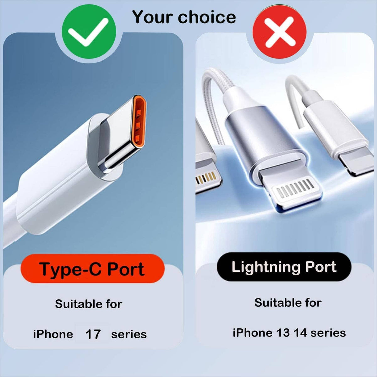 Type-C charging port dust plug cap set with metal housing and cable cover