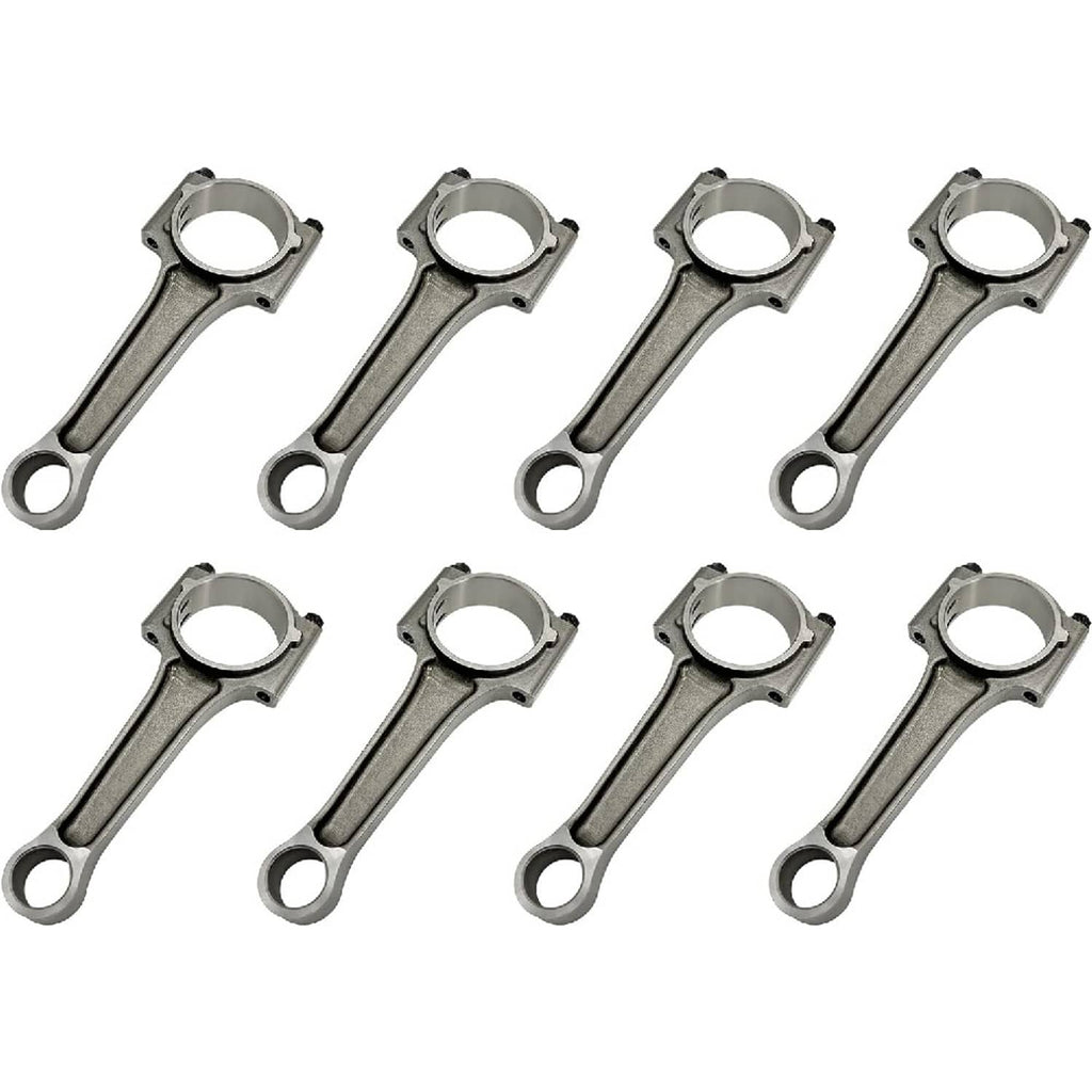 Engine rebuild kit connecting rod bearings with multiple steel rod-cap shells