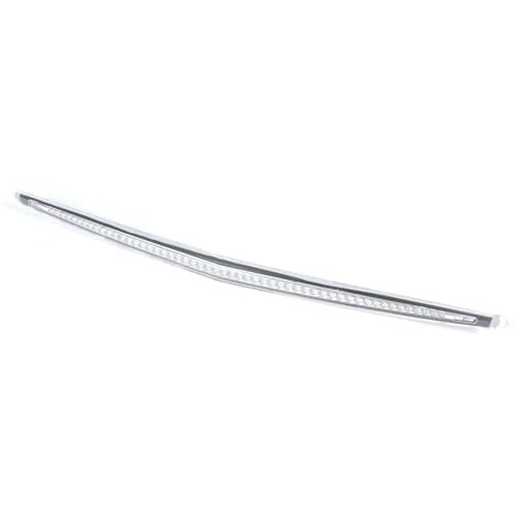 Rear LED third brake light bar with clear housing and long slim LED strip.