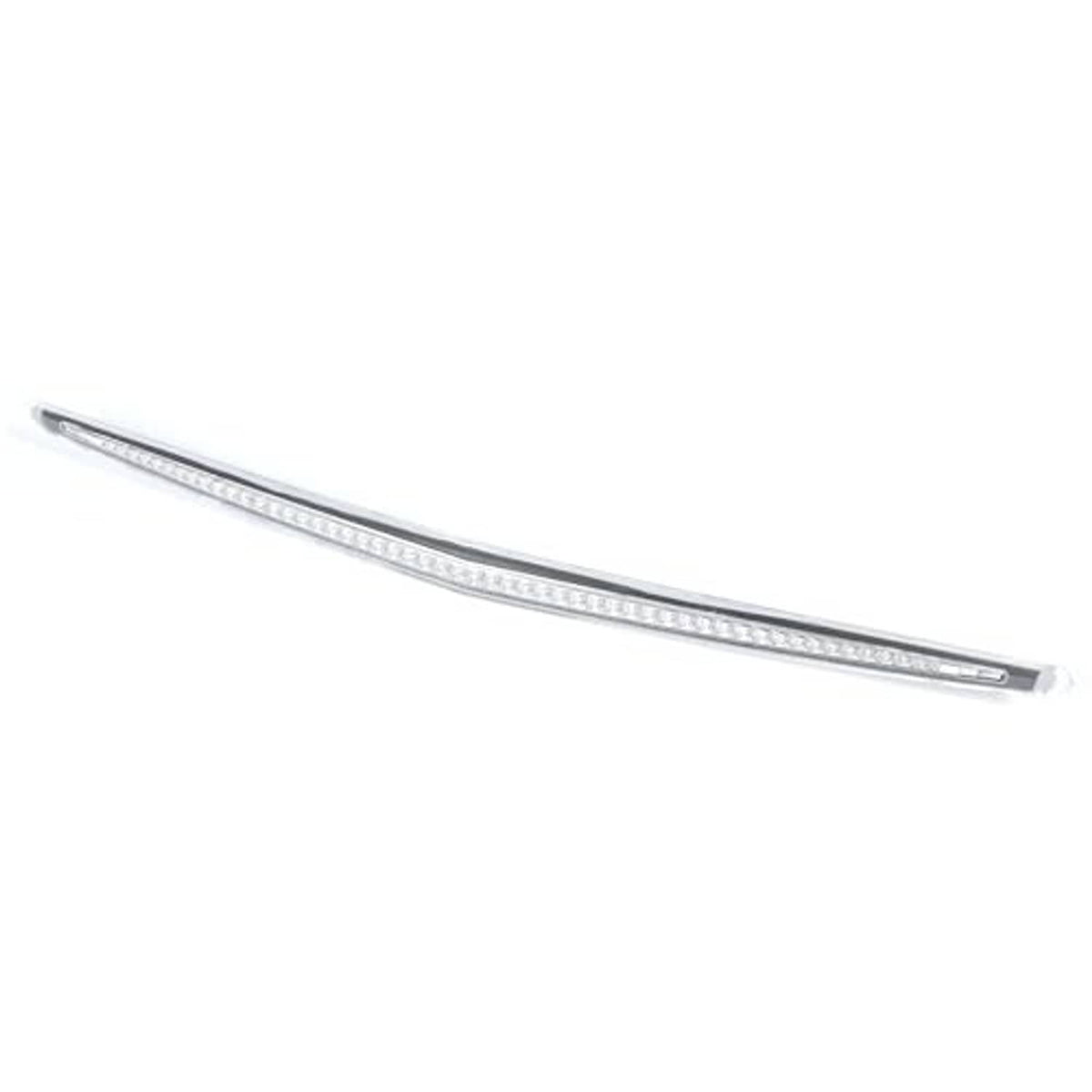 Rear LED third brake light bar with clear housing and long slim LED strip.
