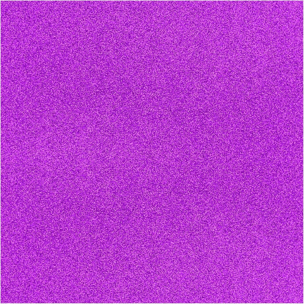 Purple glitter cardstock paper with sparkling textured surface