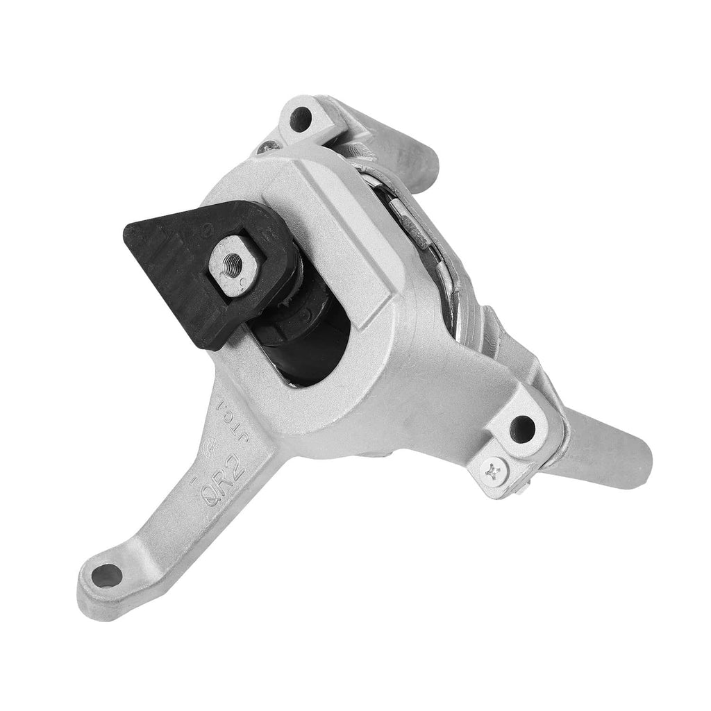 Front motor mount with black rubber isolator and silver metal support bracket
