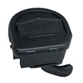Thumb throttle control lever assembly, dark plastic housing with lever