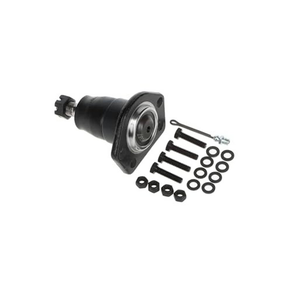 Front upper suspension ball joint kit with hardware: bolts, washers, and round nuts