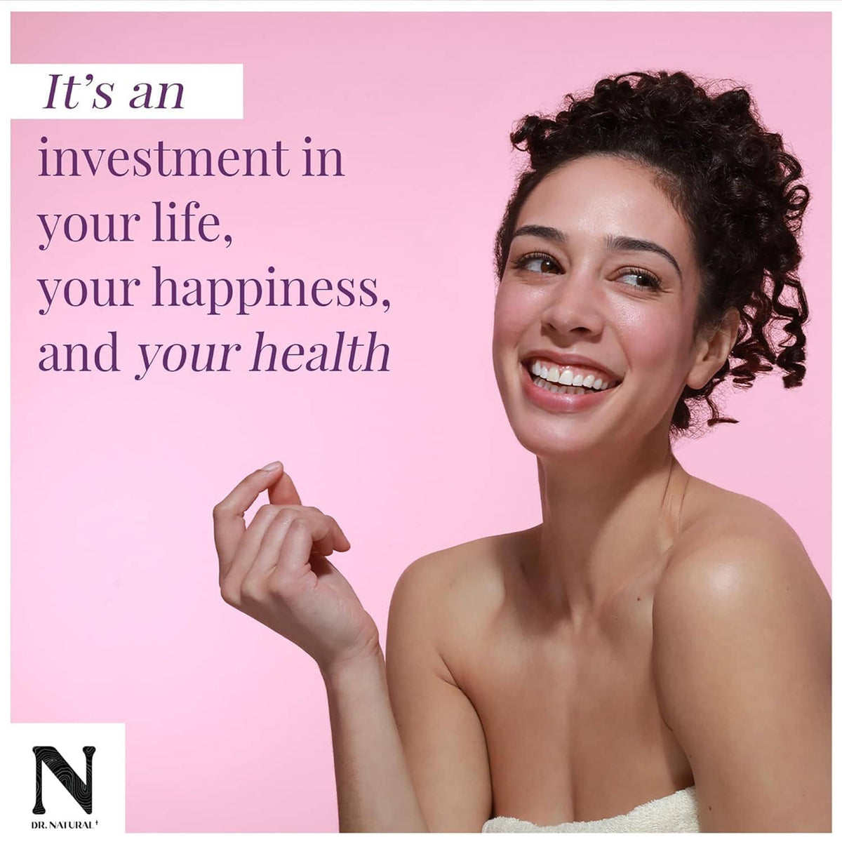 Smiling person with wet, sudsy hands, suggesting cleansing with castile soap.